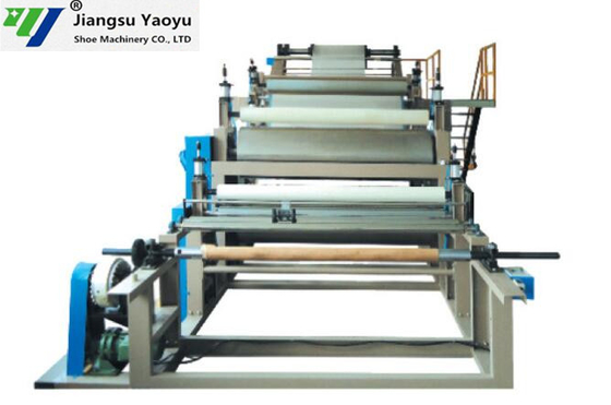 Fabric Foam Flame Laminating Machine For Shoe / Office Chairs Making